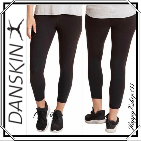 Danskin | Pants u0026 Jumpsuits | Danskin Ladies Active Tight Leggings W Pockets  | Poshmark